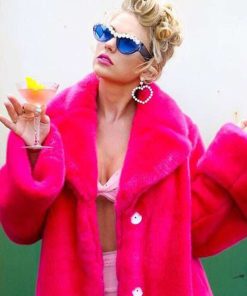 Taylor Swift Pink Fur Coat 1 247x296