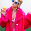 Miss Americana Taylor Swift Fuchsia Pink Fur Coat